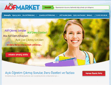 Tablet Screenshot of aofmarket.com